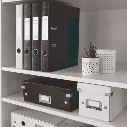 Ring binder Leitz WOW A4 Black Photo 3