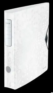 Ring Binder LEITZ 1107-00-01 180° Active WOW white, 60 mm spine