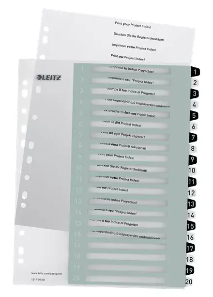 Divider Leitz WOW Polypropylene (PP) Photo 4