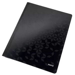 Conventional file folder Leitz WOW Cardboard Black A4