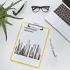 Clipboard Leitz WOW A4 Metal Polystyrol Yellow Photo 2