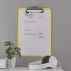 Clipboard Leitz WOW A4 Metal Polystyrol Yellow Photo 3