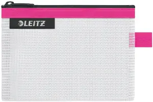 Leitz Travel Pouch WOW Small Water-Resistant Pink Accessory Bag