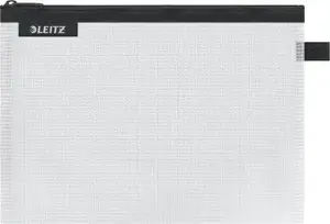 Zipper Bag LEITZ WOW Traveller M Size Black Water-Resistant