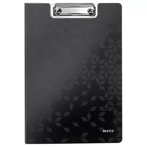 Clipboard Leitz WOW A4 Metal Polyfoam Black