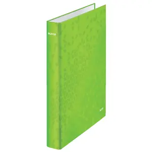 Leitz Ringbinder WOW Laminated A4+ 2DR/25mm D-ring Cardboard