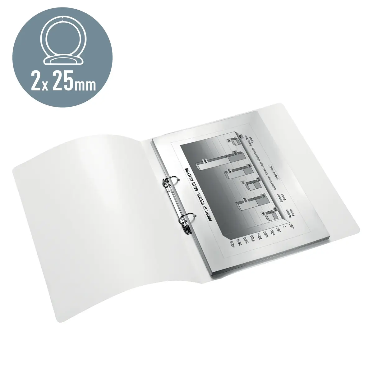 Папка с кольцами Leitz WOW A4 Photo 4