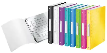 Ring binder Leitz WOW A4 White Photo 3