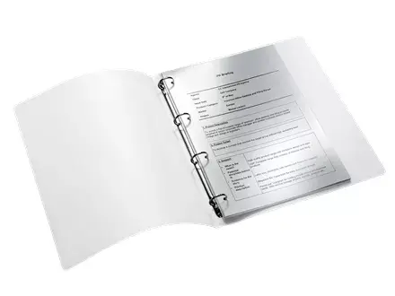 Ring binder Leitz WOW A4 Dzeltena Photo 2