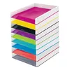 Folder Leitz WOW Polystyrene Blue White Photo 2