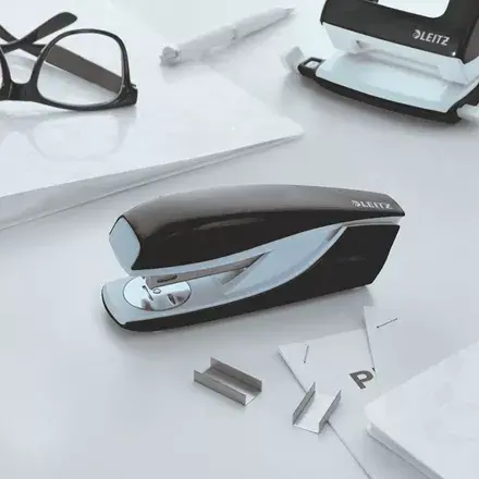Степлер Leitz NeXXt WOW Black Photo 2