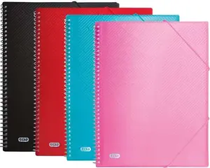 Spiral Binder Elba URBAN DIN A4/40 with Plastic Sleeves