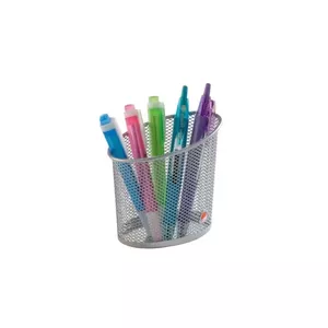 Alba MESHCUP M pen/pencil holder Steel Silver