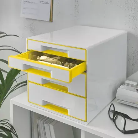 LEITZ Leitz WOW CUBE White organiser 4 drawers Photo 2