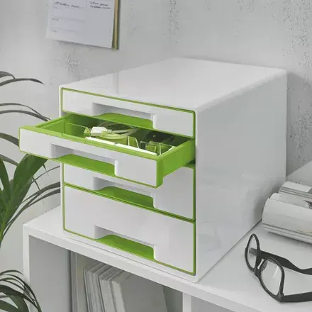 LEITZ Leitz WOW CUBE White desk organiser, 4 drawers Photo 2