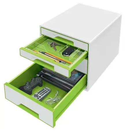 LEITZ Leitz WOW CUBE White desk organiser, 4 drawers Photo 3