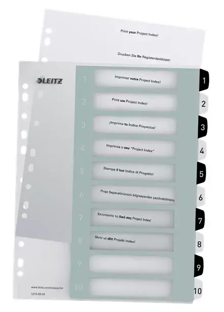 Divider Leitz WOW Polypropylene Photo 4
