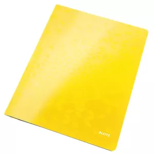 Conventional file folder Leitz WOW Cardboard Yellow A4