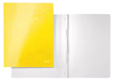 Conventional file folder Leitz WOW Cardboard Yellow A4 Photo 3