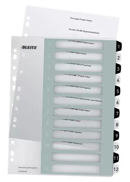 Divider Leitz WOW Polypropylene PP Photo 4