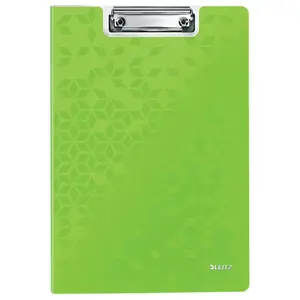 Clipboard Leitz WOW A4 Metal Polyfoam Green