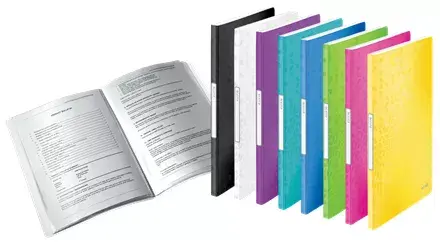 Presentation Display Book Leitz WOW 20 Pockets A4 Photo 4