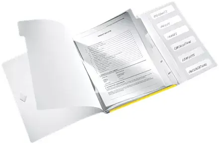 Conventional file folder Leitz WOW Yellow Photo 3