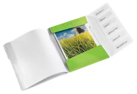 Conventional file folder Leitz WOW Green Photo 2