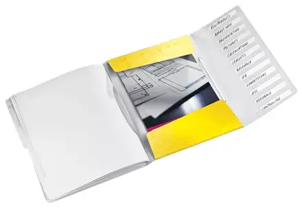 Divider Leitz WOW Polypropylene (PP) Yellow Photo 2