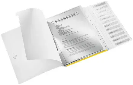 Divider Leitz WOW Polypropylene (PP) Yellow Photo 3