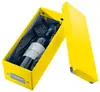 Storage box LEITZ 60410016 — cardboard, yellow Photo 3