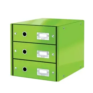 Drawer unit Leitz WOW 3 Green