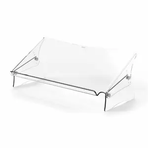 Desk tray organizer Fellowes 9731301, acrylic transparent, fits A3–A4, 278×536×160 mm