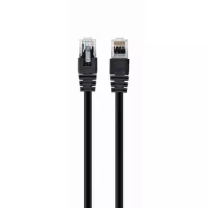 Networking Cable Gembird PP6U-0.25M/BK Black Cat6 U/UTP