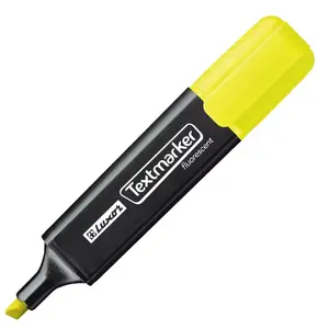 Luxor 4170 Yellow Highlighter Marker, 12-Piece Pack