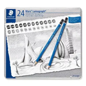 Карандаши Staedtler Mars Lumograph Multi 24 шт