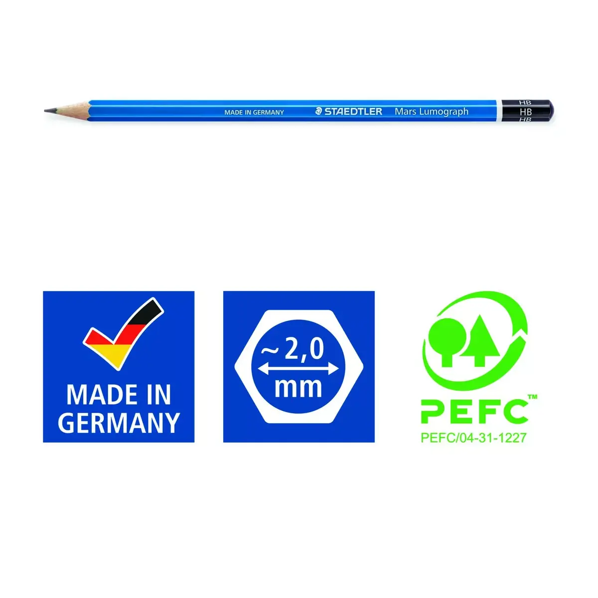 Карандаши Staedtler Mars Lumograph Multi Photo 7