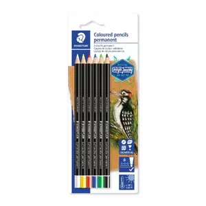 Marķieris Staedtler Lumocolor Daudzkrāsains 6 gab.
