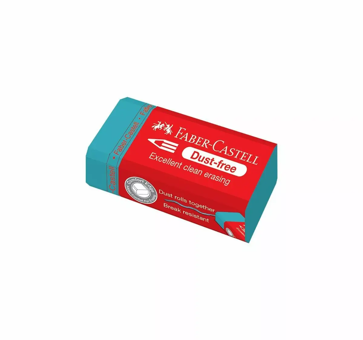 Eraser set Faber-Castell 187221 — 3 pcs Photo 2