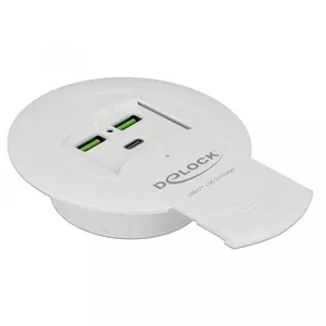 Зарядное устройство DeLOCK 64065 для мобильных устройств Smartphone White