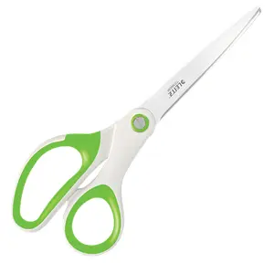Leitz WOW Titanium Office Scissors 205 mm Straight Cut Single Adult