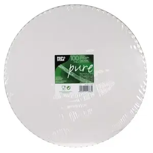 Cake Serving Mat Papstar 11368 White Round