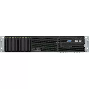 Intel R2208WFTZSR servera korpuss Intel® C624 LGA 3647 (Socket P) Rack (2U) Melns, Sudrabs