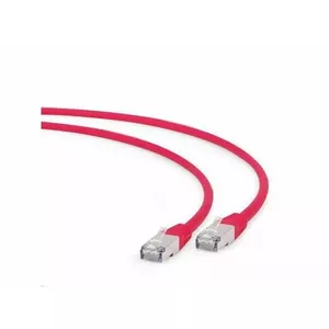 Patchcord cable RJ45 Cat.6A FTP LSZH 1m red – GEMBIRD