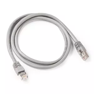 Network cable GEMBIRD Cat6a S/FTP (S-STP) PP6A-LSZHCU-1M, 1 m, RJ-45–RJ-45, grey