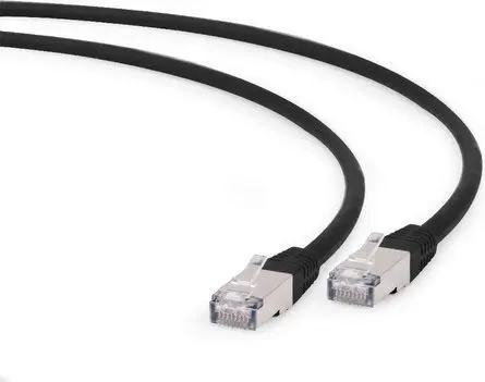 Tīkla kabelis Gembird PP6A-LSZHCU-BK-0.25M RJ-45