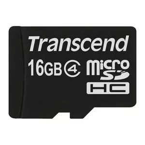 Memory Card Transcend 16GB MicroSDHC Class 4 TS16GUSDC4