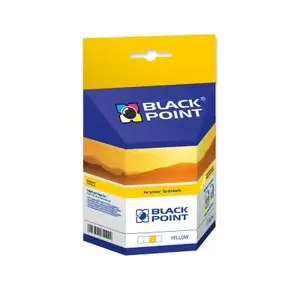 Картридж BLACKPOINT BPBLC123Y желтый, пигментные чернила, ресурс 680 стр., 1 шт., совместим с Brother