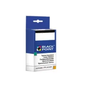 Ribbon BLACKPOINT KBPE09 for receipt printers — compatible with Epson ERC-15/09, width 4 mm, length 0.205 m, black