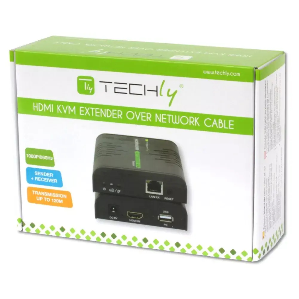 KVM pagarinātājs Techly IDATA HDMI-KVM2 Photo 2